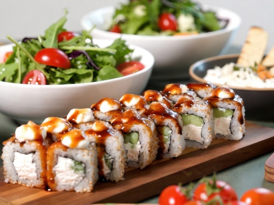 Sushi mediterraneo